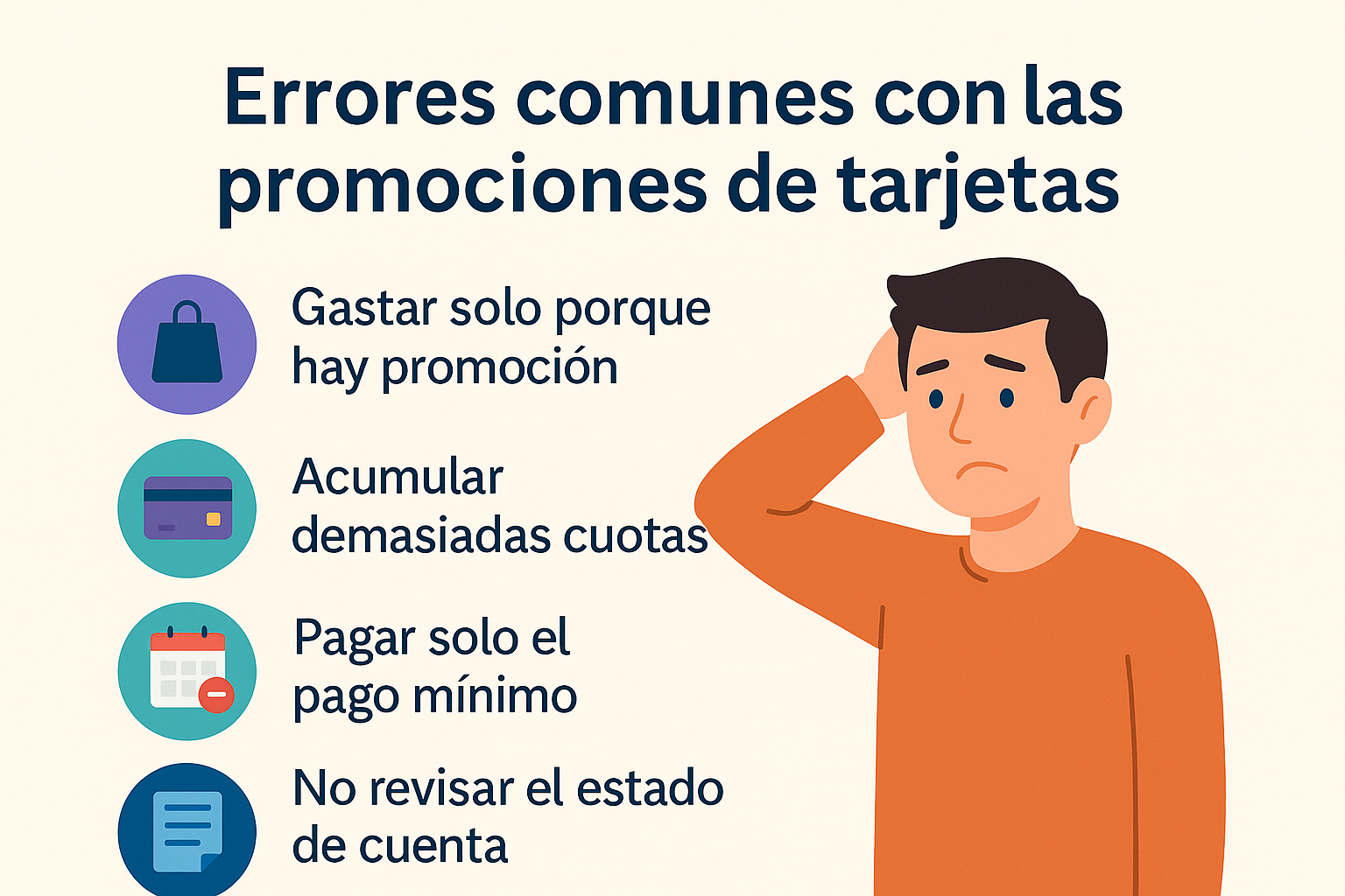 Errores comunes al usar promociones de tarjetas